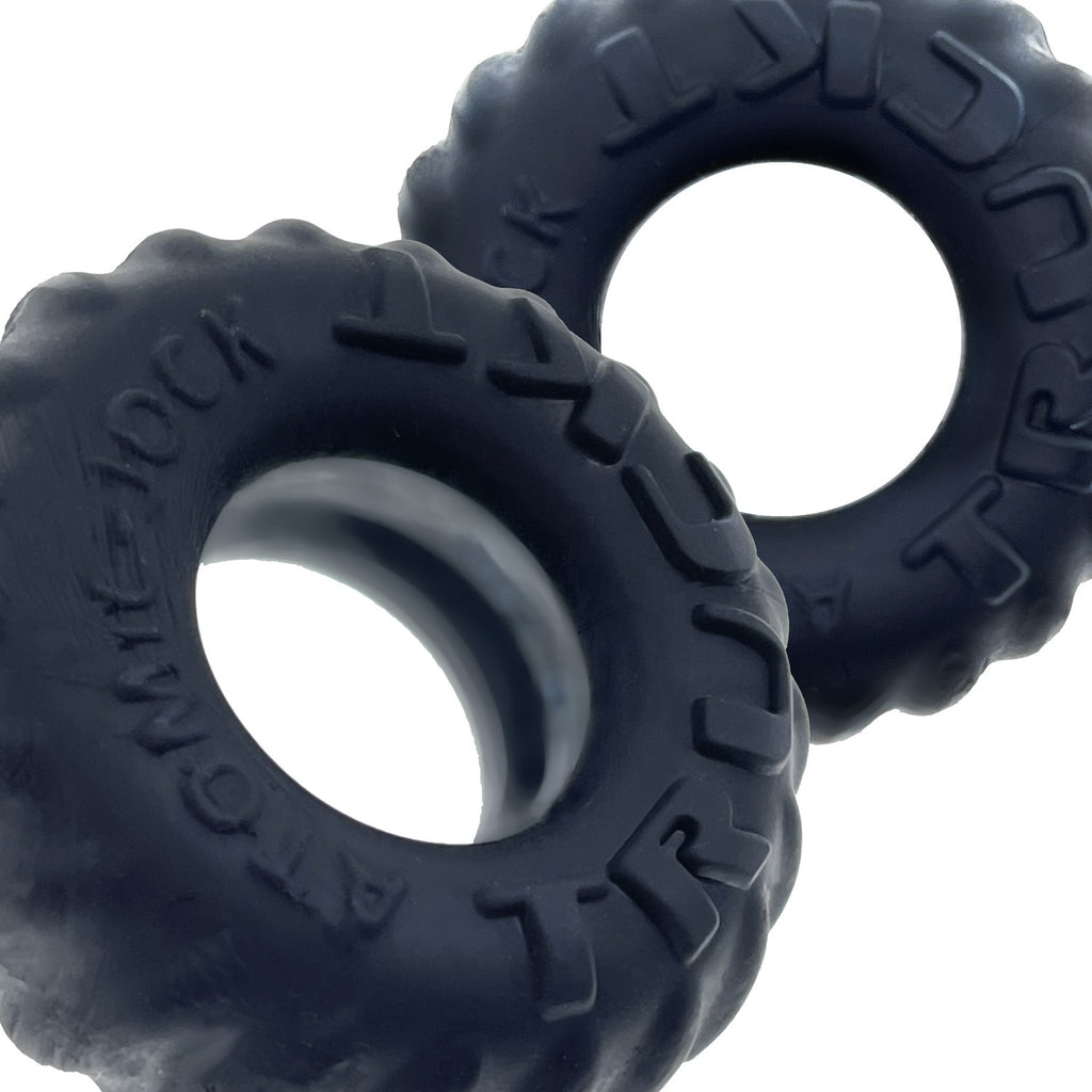 Oxballs Truckt Cock Ring (2 Pack) - Night Edition
