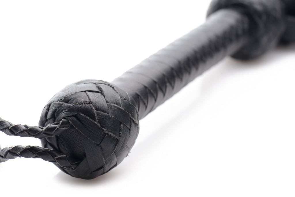 Strict Leather Premium Deerskin Flogger - Black
