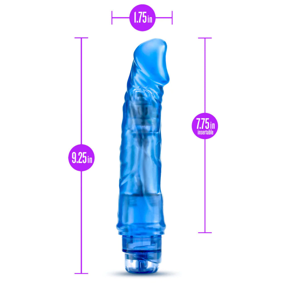 Blush b yours vibe 6 realistic blue 8.5-inch long vibrating dildo CULTUREEDIT Blush b yours vibe 6 realistic blue 8.5-inch long vibrating dildo CULTUREEDIT