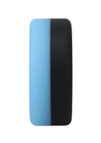 Rock Solid The Big O Glow in the Dark Silicone Cock Ring - Blue/Black