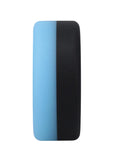 Rock Solid The Big O Glow in the Dark Silicone Cock Ring - Blue/Black