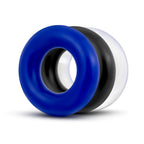 Stay Hard Assorted Colors Donut Penis Rings 3-Pack