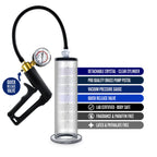 Performance VX7 Vacuum With Brass Trigger & Pressure Gauge Clear Pump