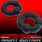 Oxballs Ultraballs Cockring Set 2 Each Per Set Night Edition