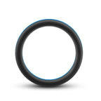 Performance Pro: Blue & Black Penis Ring