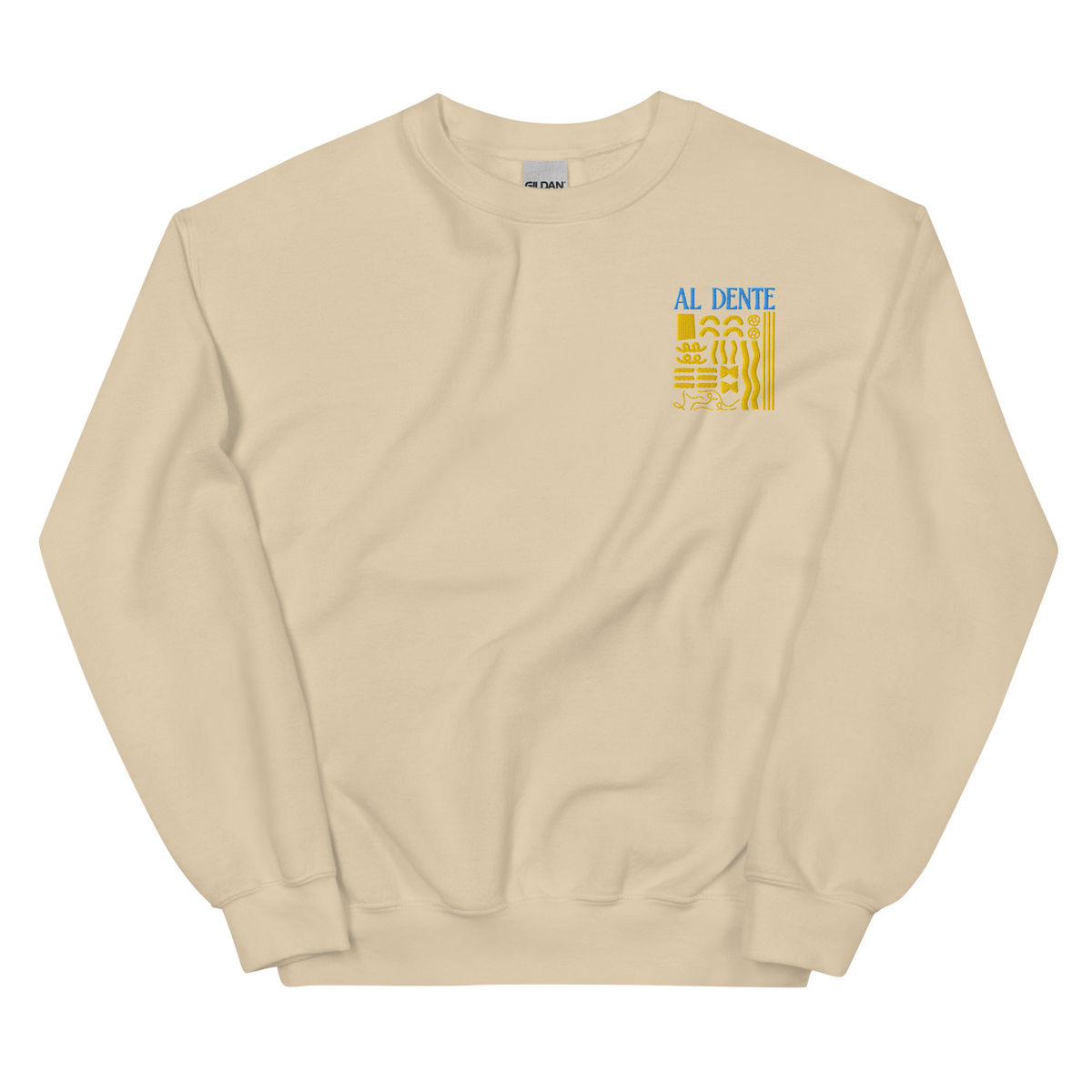Al Dente Pasta Embroidered Sweatshirt