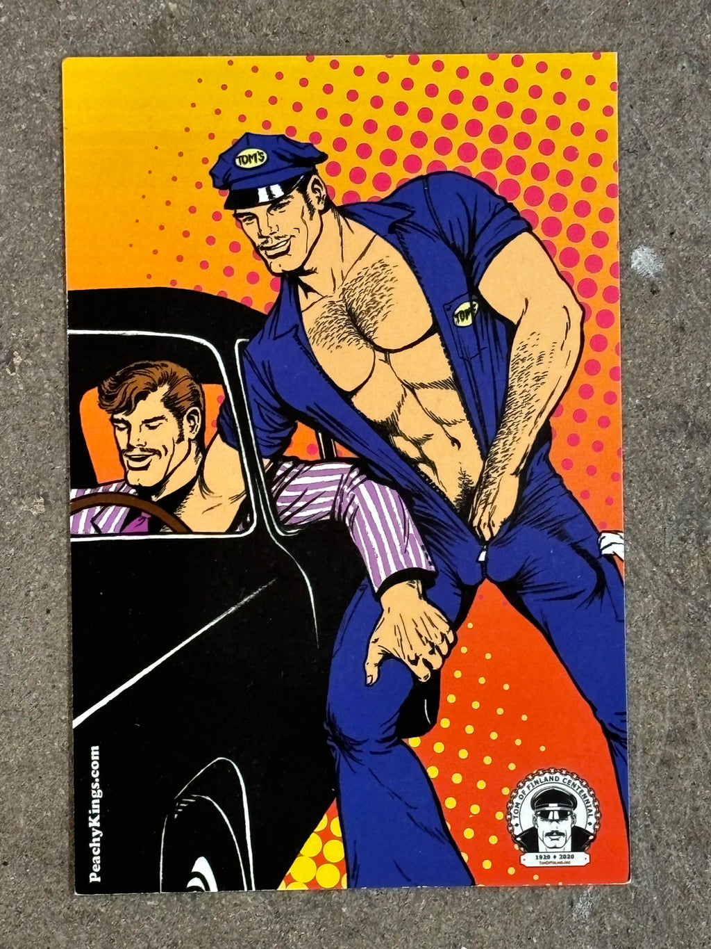 Tom of Finland Car Service Post Card