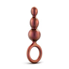 Anal Adventures Matrix Beaded Loop Plug - Copper