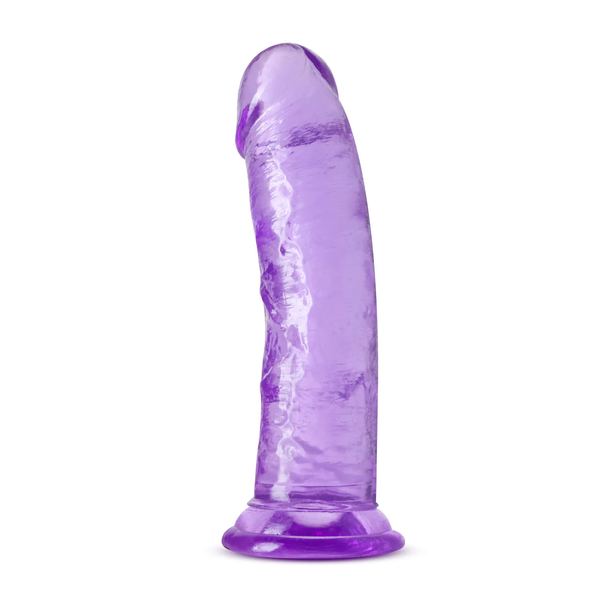 B Yours Plus Roar N’ Ride Realistic Purple 8-Inch Long Dildo