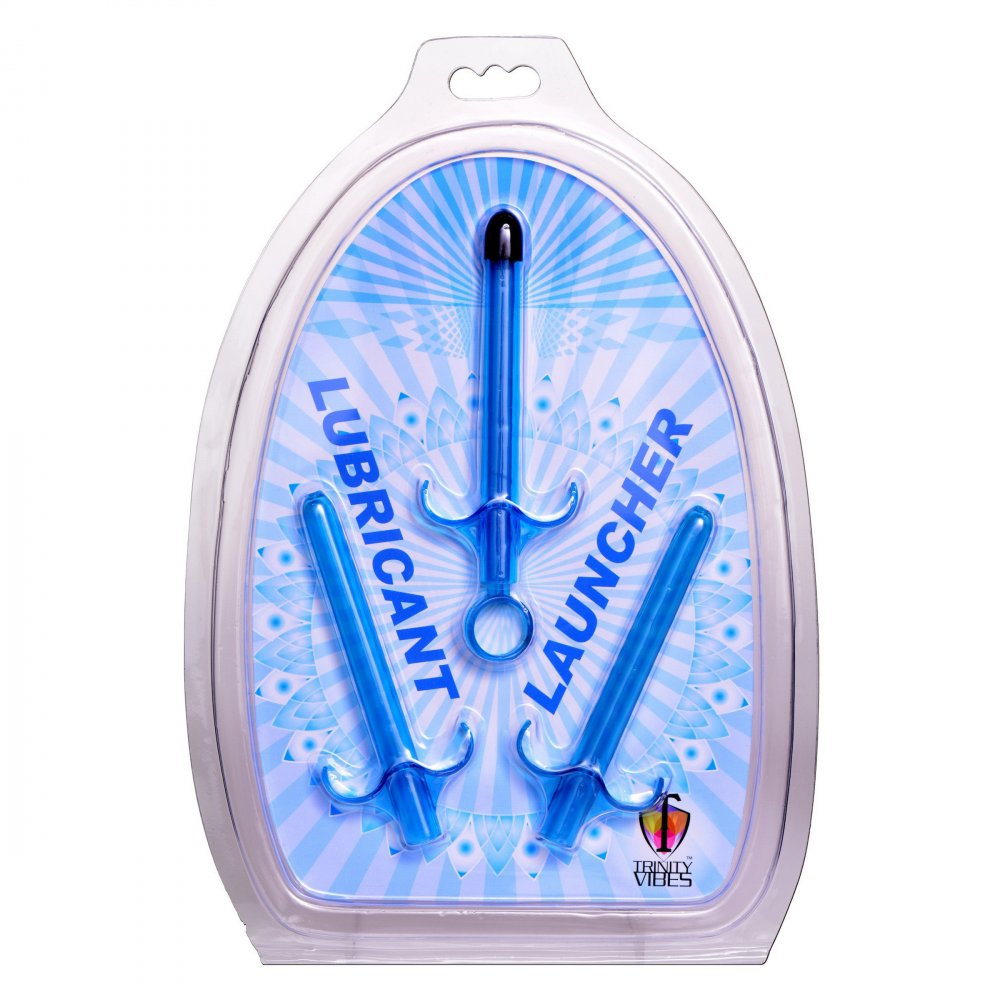 Trinity Vibes Lubricant Launcher 3 Pack - Blue