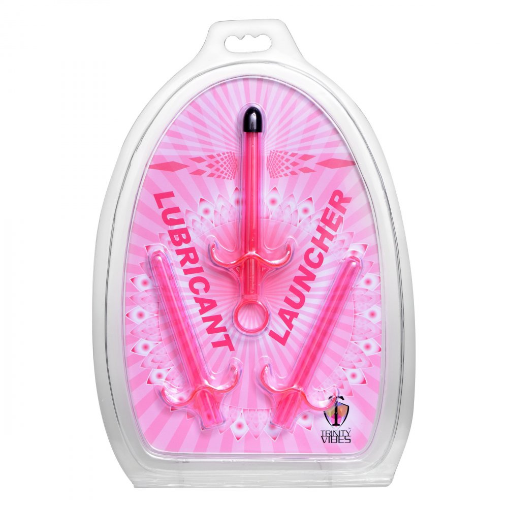 Trinity Vibes Lubricant Launcher 3 Pack - Pink