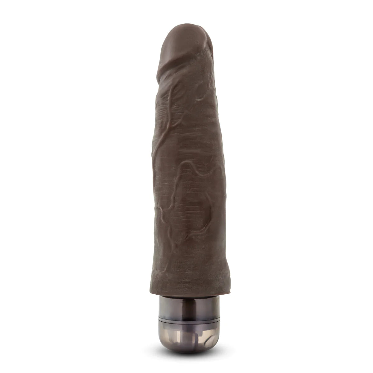 Dr. Skin Cock Vibe 14 Realistic Chocolate 8.25-Inch Long Vibrating Dildo
