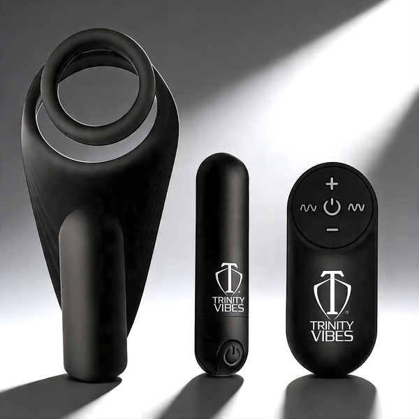 7X Silicone C-Ring with Vibrating Taint Stimulator
