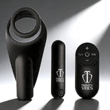 7X Silicone C-Ring with Vibrating Taint Stimulator