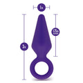 Luxe Candy Rimmer Purple Anal Plug