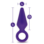 Luxe Candy Rimmer Purple Anal Plug