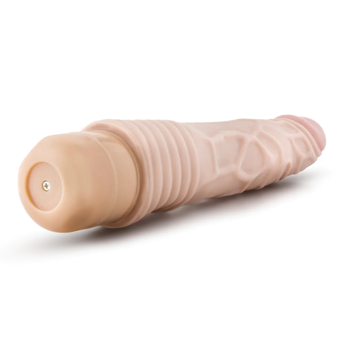 Dr. Skin Cock Vibe 2 Realistic Beige 9-Inch Long Vibrating Dildo
