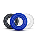Stay Hard Assorted Colors Donut Penis Rings 3-Pack