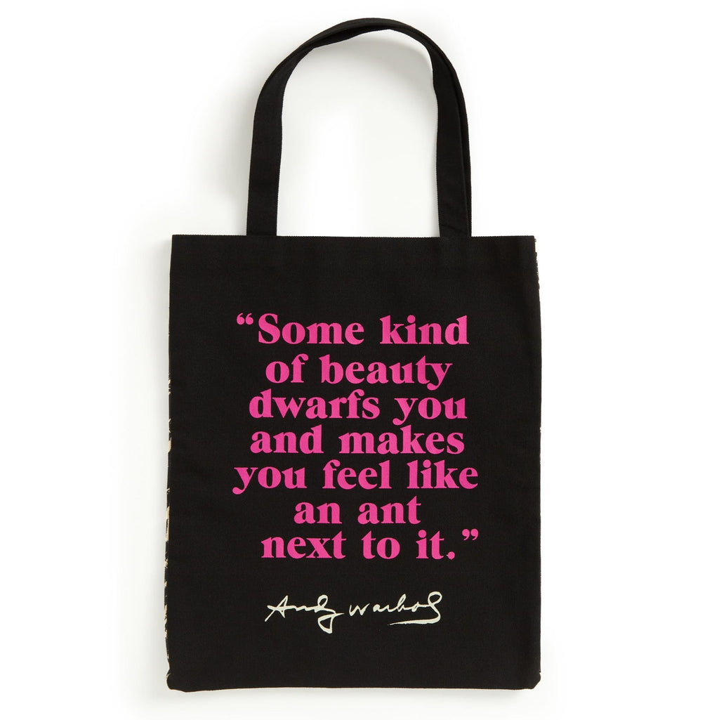Andy Warhol Flowers Canvas Tote Bag