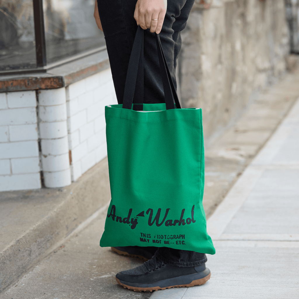 Andy Warhol Soup Can Canvas Tote