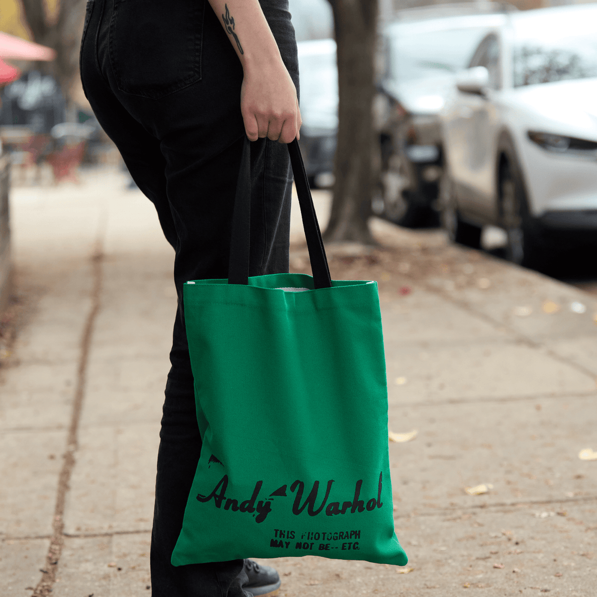 Andy Warhol Soup Can Canvas Tote