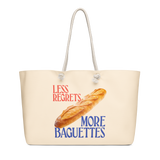 Less Regrets, More Baguettes Weekender Tote Bag