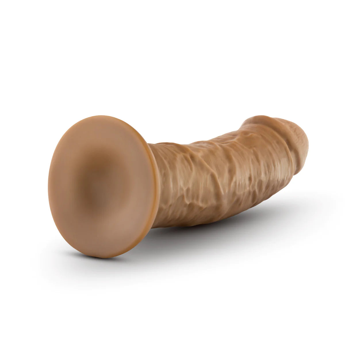 Dr. Skin Realistic Mocha 8-Inch Long Dildo
