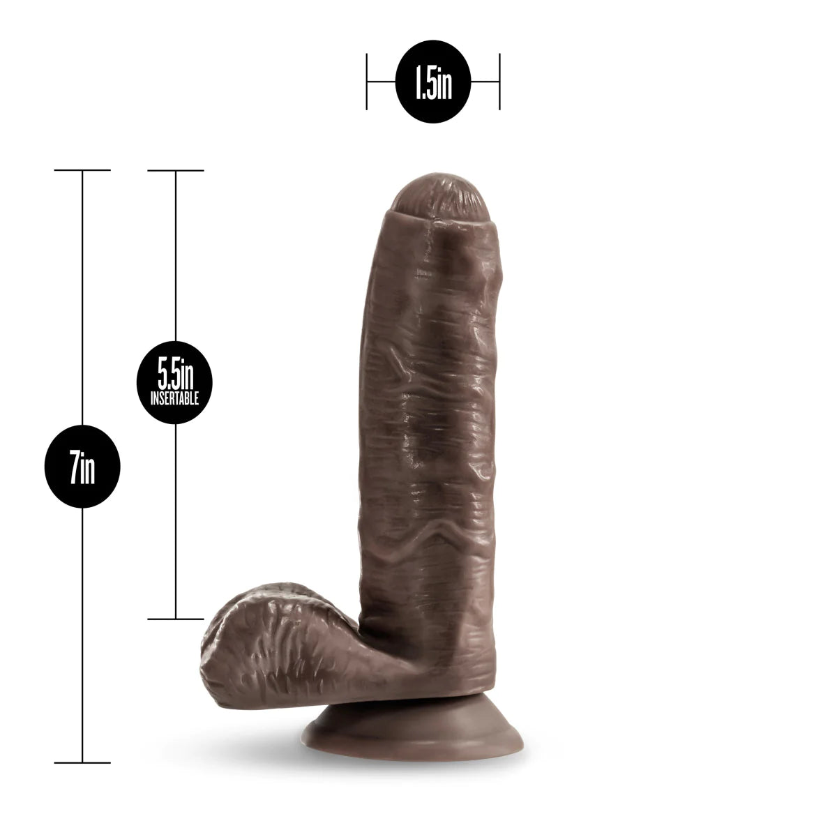 Loverboy Pierre The Chef Realistic 7-Inch Dildo With Balls