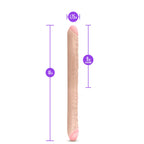 B Yours Beige 18-Inch Long Dildo
