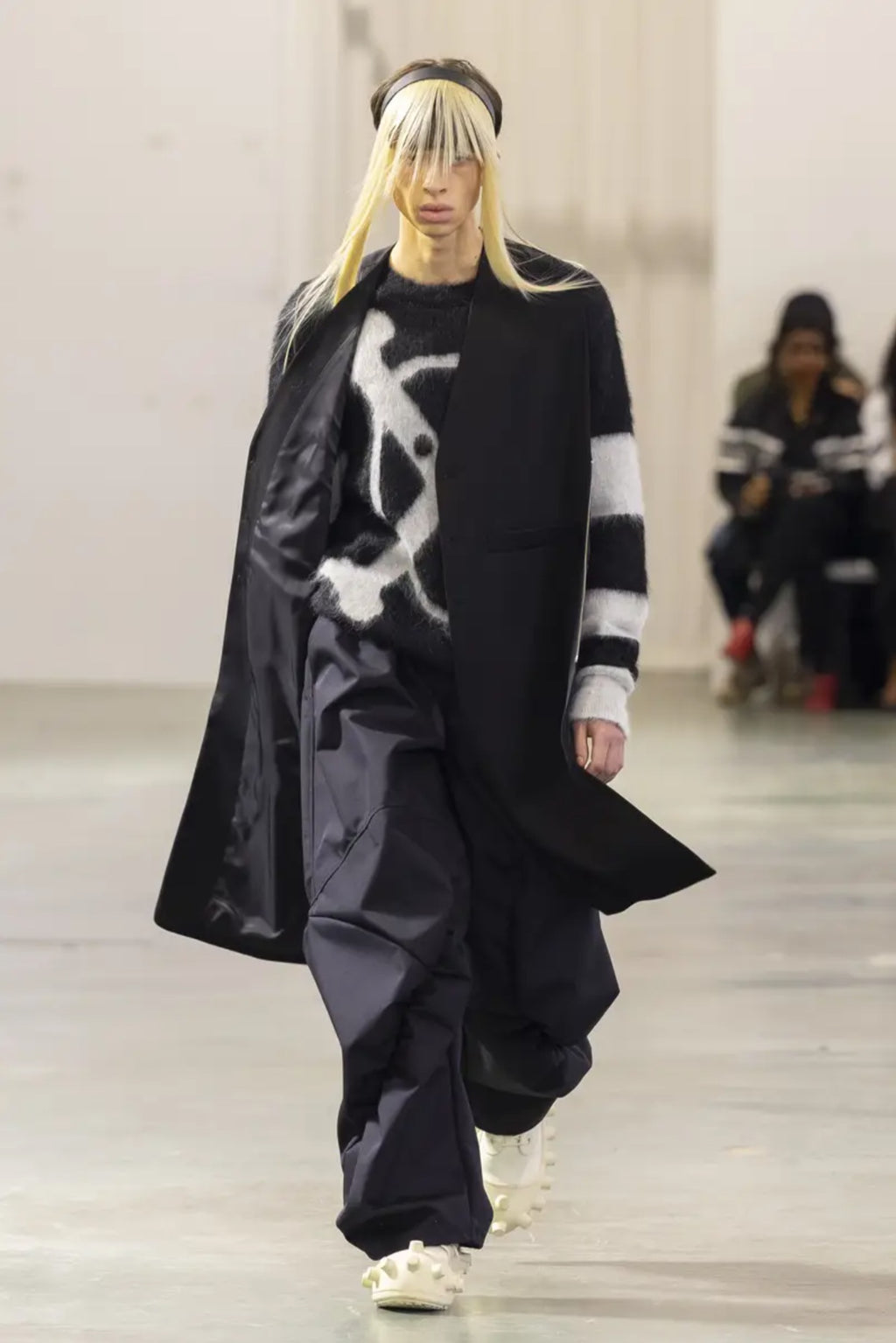 WALTER VAN BEIRENDONCK CARGO 3000 PANTS BLACK