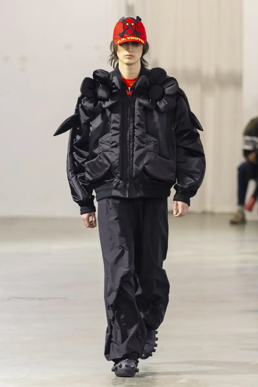 WALTER VAN BEIRENDONCK CARGO 3000 PANTS BLACK