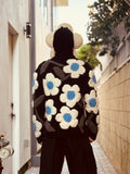WALTER VAN BEIRENDONCK FLOWER BALACLAVA OFF-WHITE
