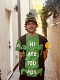 WALTER VAN BEIRENDONCK FLOWER CAP FERN GREEN CHECK