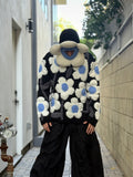 WALTER VAN BEIRENDONCK FLOWER POWER KNIT BLACK