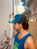 WALTER VAN BEIRENDONCK FRY CAP MAZZARINE BLUE