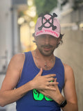 WALTER VAN BEIRENDONCK FRY CAP ROSE SHADOW