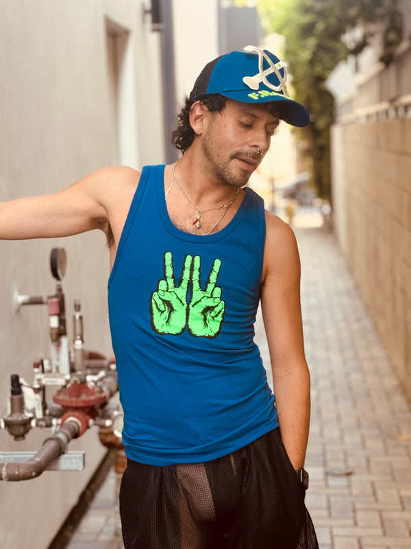 WALTER VAN BEIRENDONCK PEACE SINGLET