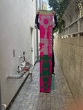 WALTER VAN BEIRENDONCK SCARECROW SCARF PINK