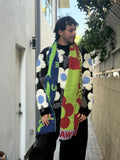 WALTER VAN BEIRENDONCK SCARECROW SCARF YELLOW
