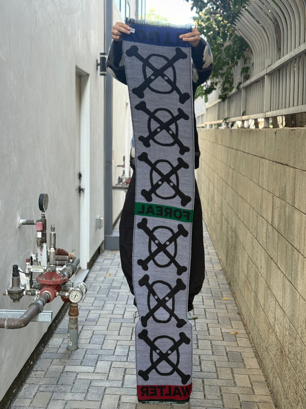 WALTER VAN BEIRENDONCK YOUTH SCARF BLACK
