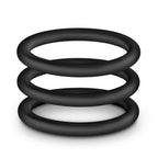 Performance VS3 Pure Premium Silicone Cock Rings LARGE - 3 Pack