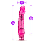 Blush B Yours Vibe 6 Realistic Pink 8.5-Inch Long Vibrating Dildo