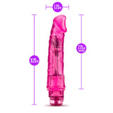 Blush B Yours Vibe 6 Realistic Pink 8.5-Inch Long Vibrating Dildo