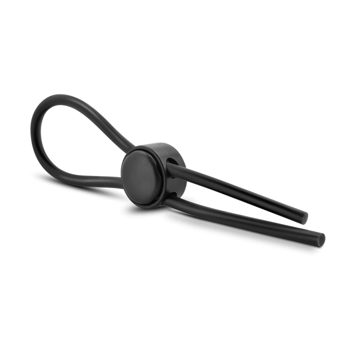Stay Hard Black Silicone Loop Penis Ring