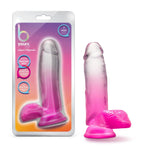 B Yours Sugar Magnolia Realistic Fuchsia 6.75-Inch Long Dildo