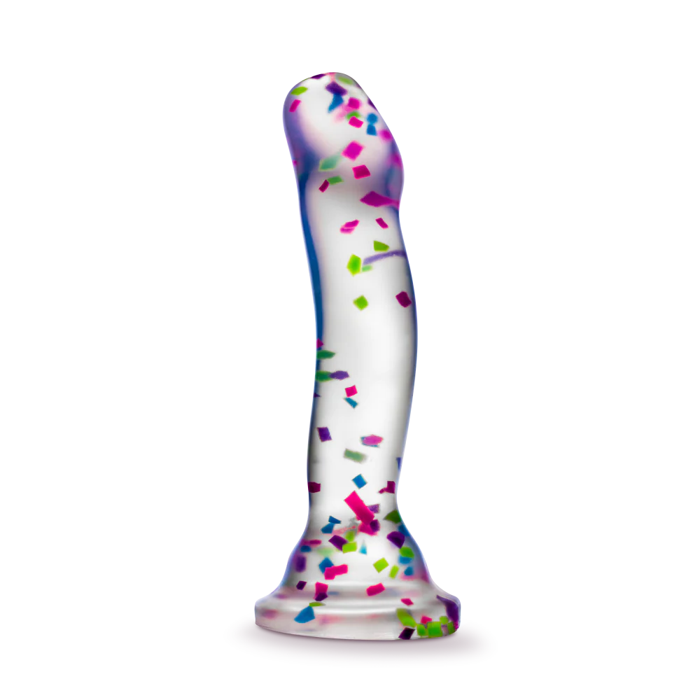 Neo Elite Glow in the Dark Silicone Hanky Panky Dildo 7.5in