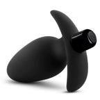 Anal Adventures Platinum Saddle Black 4.5-Inch Vibrating Anal Plug