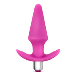 Luxe Discover Pink 5-Inch Vibrating Anal Plug With Handle