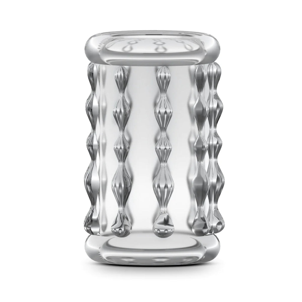Stay Hard Clear Soft Ridges Studded 04 Penis Sleeve