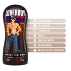 Loverboy Bad Boy Next Door Self Lubricating Realistic Beige Masturbator / Stroker